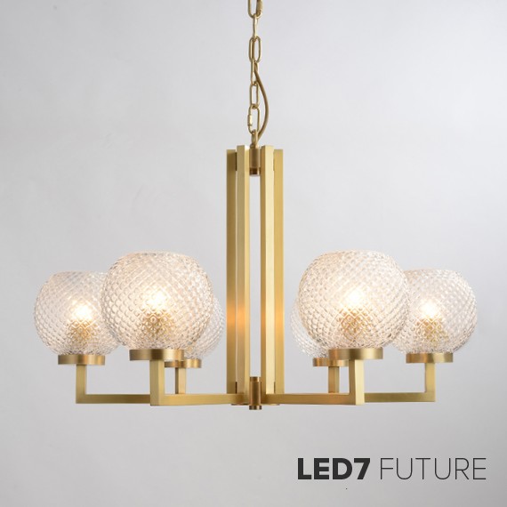 Loft Industry Modern - RBall Chandelier